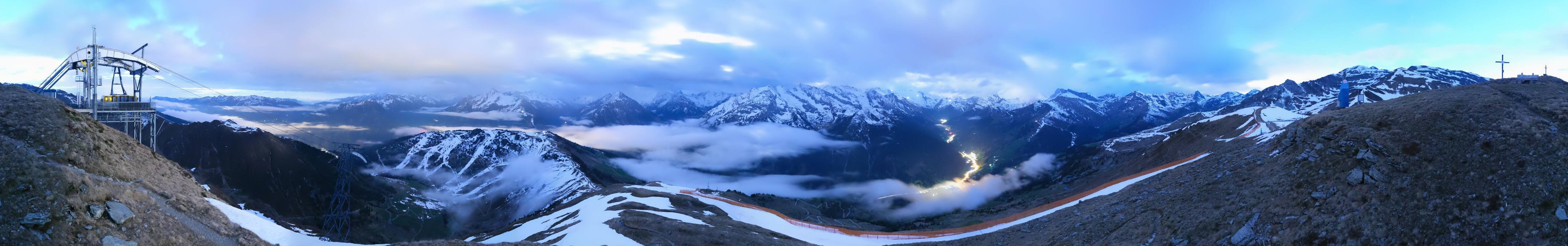 Archiv Foto Webcam Tux - Ausblick von der Wanglspitze