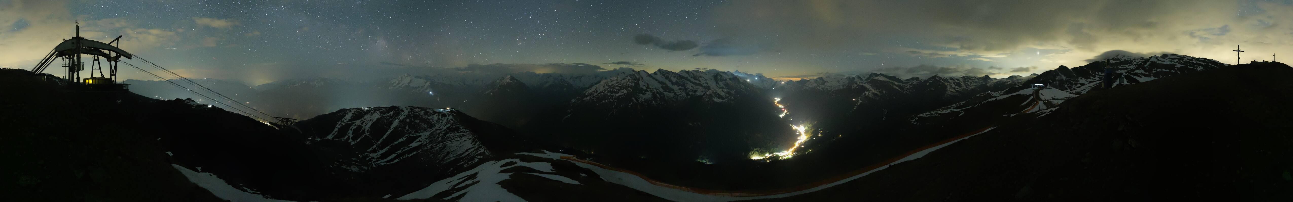 Archiv Foto Webcam Tux - Ausblick von der Wanglspitze