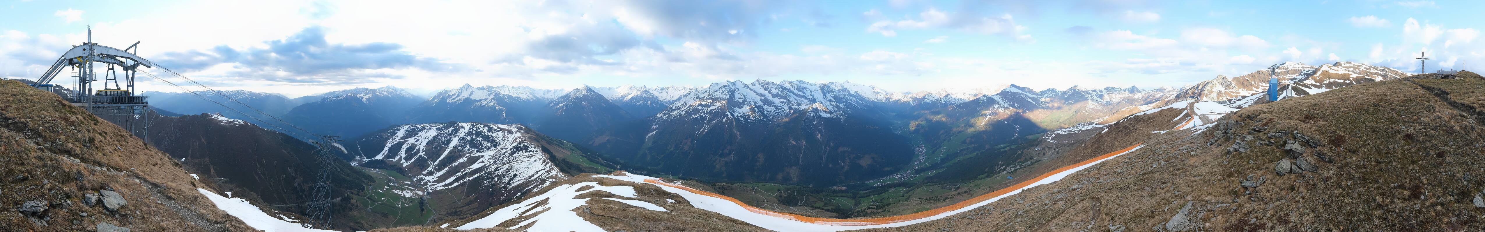 Archiv Foto Webcam Tux - Ausblick von der Wanglspitze