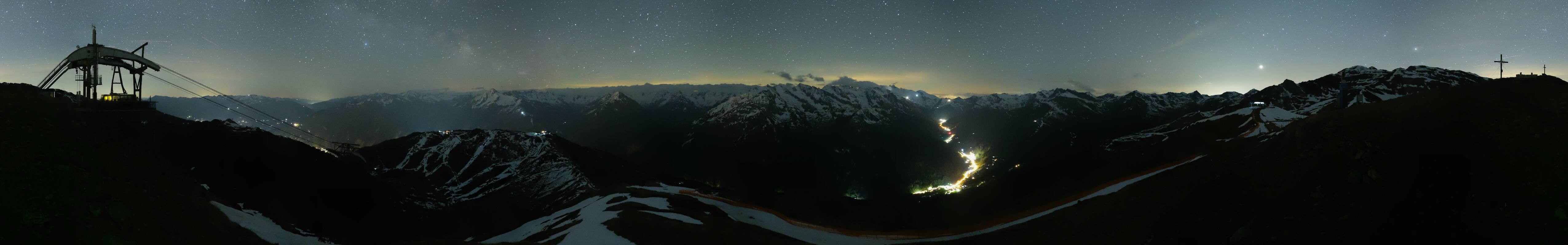 Archiv Foto Webcam Tux - Ausblick von der Wanglspitze