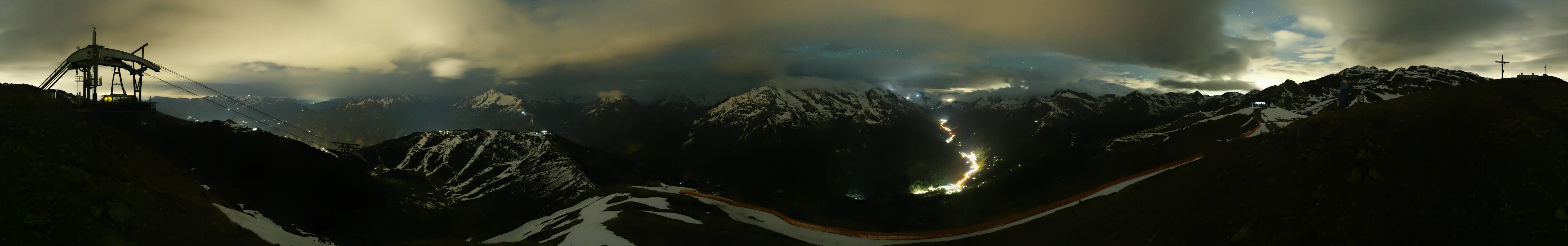 Archiv Foto Webcam Tux - Ausblick von der Wanglspitze