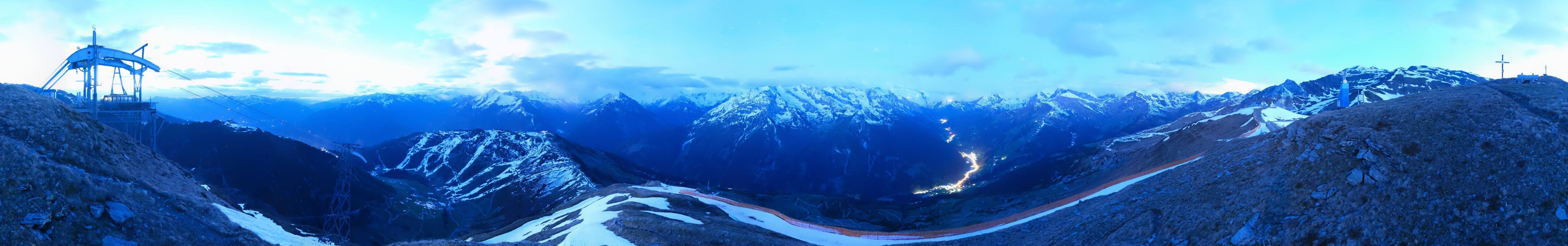 Archiv Foto Webcam Tux - Ausblick von der Wanglspitze