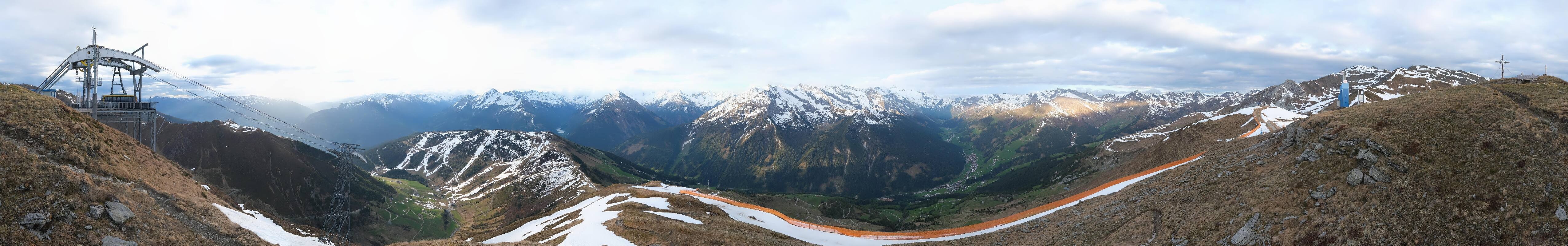 Archiv Foto Webcam Tux - Ausblick von der Wanglspitze