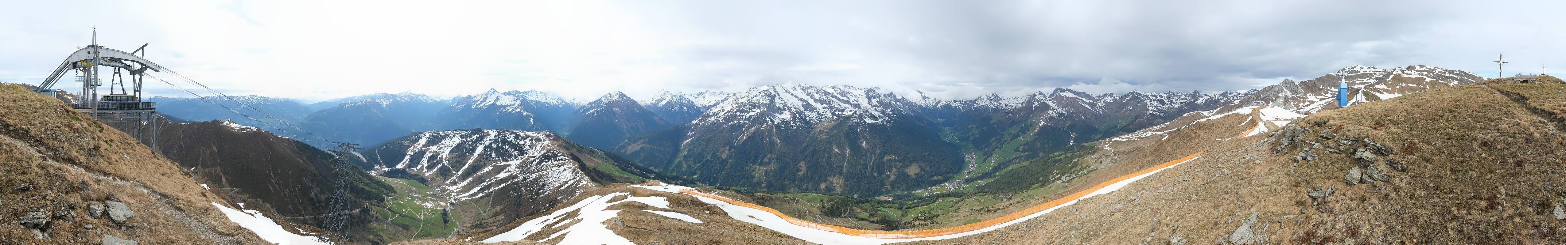 Archiv Foto Webcam Tux - Ausblick von der Wanglspitze