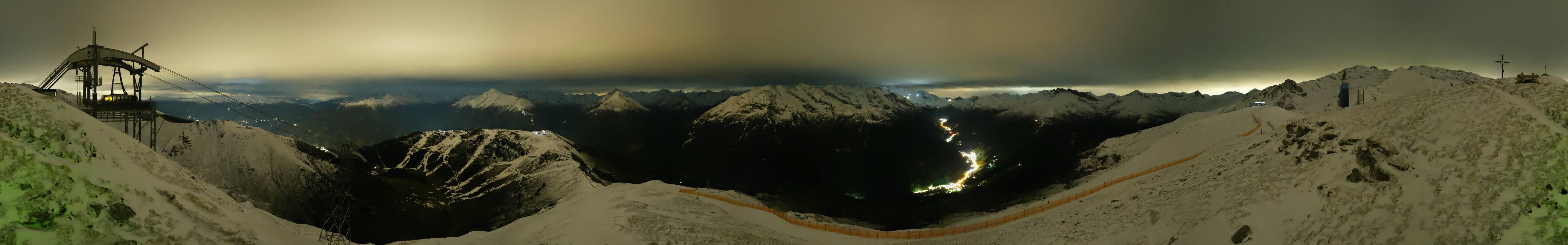 Archiv Foto Webcam Tux - Ausblick von der Wanglspitze