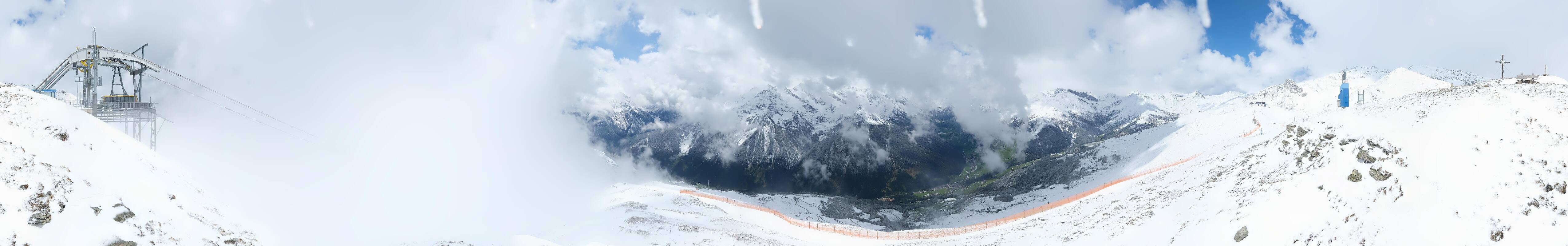 Archived image Webcam Tux - View from the Wanglspitze
