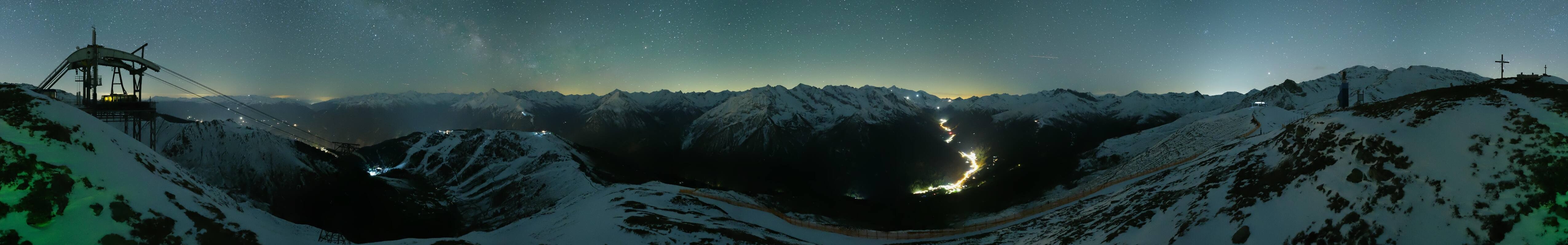 Archiv Foto Webcam Tux - Ausblick von der Wanglspitze