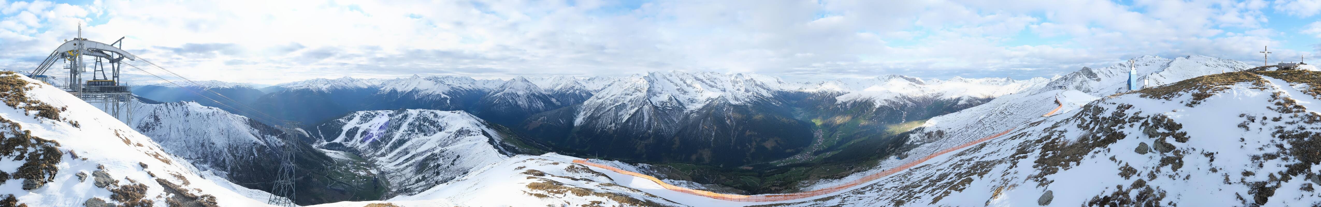 Archiv Foto Webcam Tux - Ausblick von der Wanglspitze