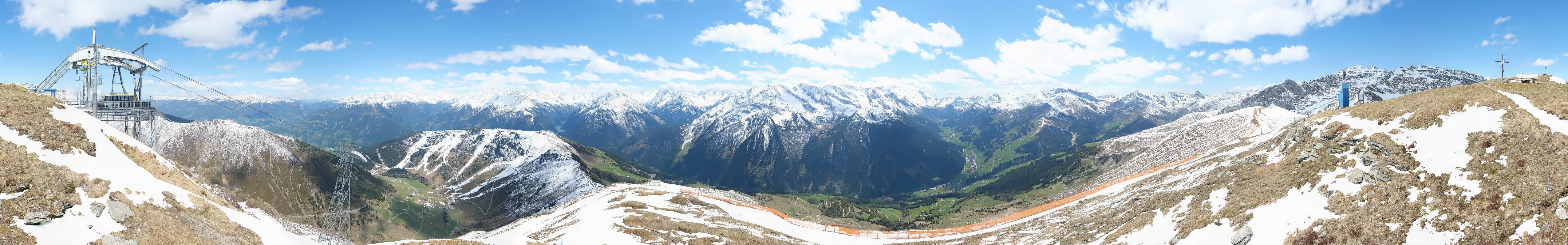 Archiv Foto Webcam Tux - Ausblick von der Wanglspitze