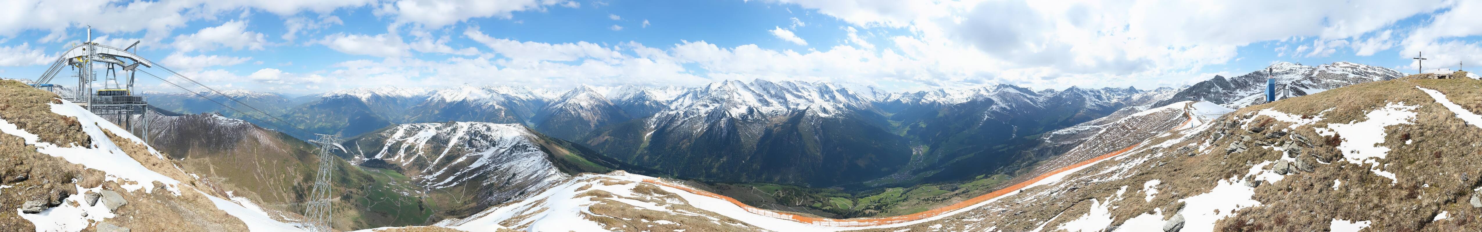 Archiv Foto Webcam Tux - Ausblick von der Wanglspitze
