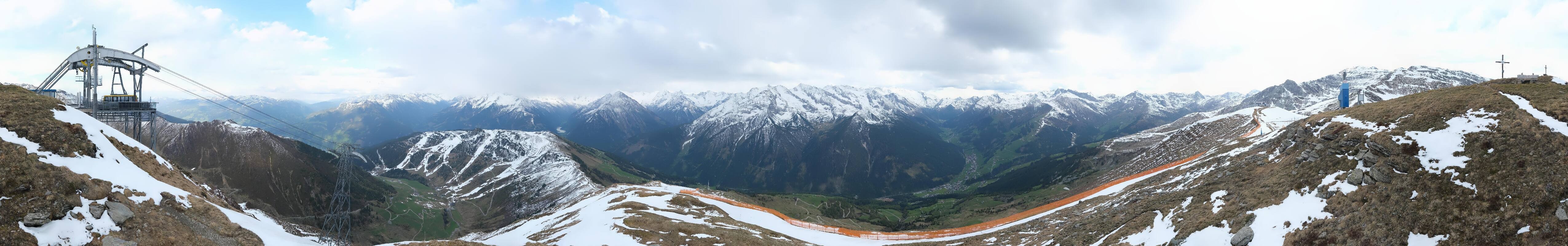 Archiv Foto Webcam Tux - Ausblick von der Wanglspitze