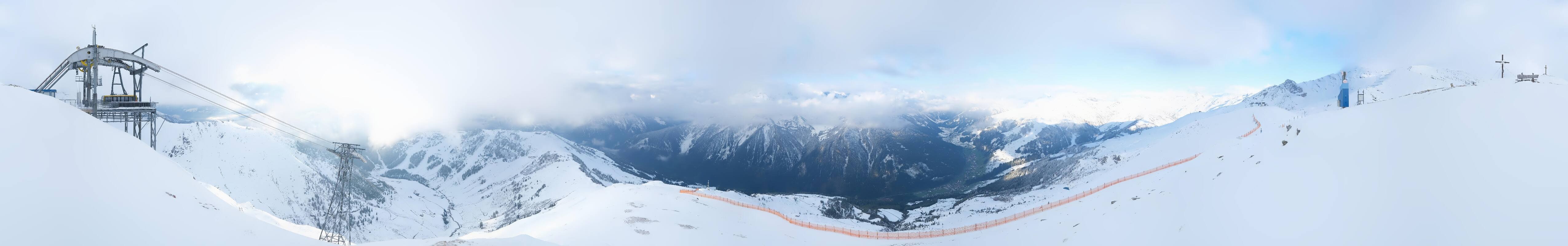 Archiv Foto Webcam Tux - Ausblick von der Wanglspitze
