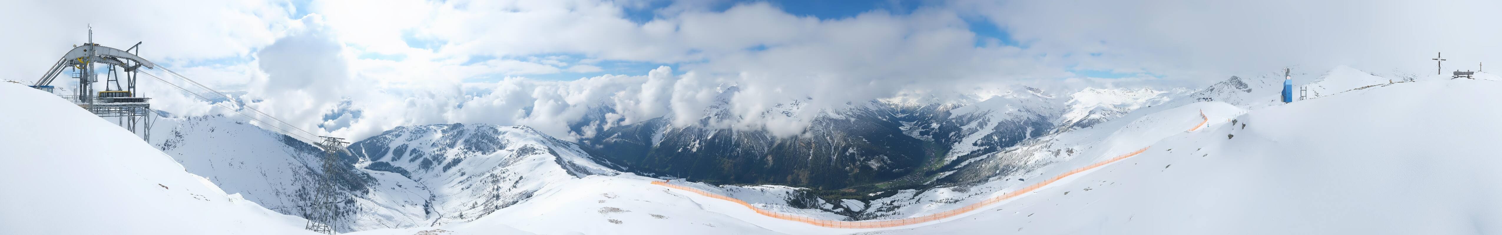 Archiv Foto Webcam Tux - Ausblick von der Wanglspitze