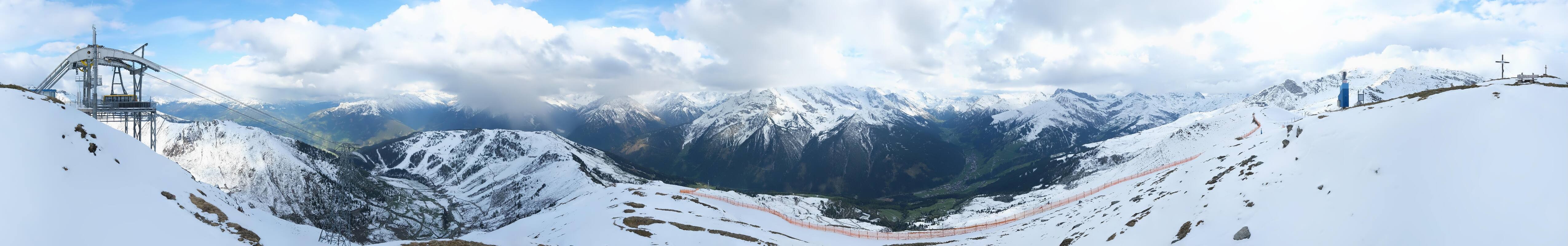 Archiv Foto Webcam Tux - Ausblick von der Wanglspitze