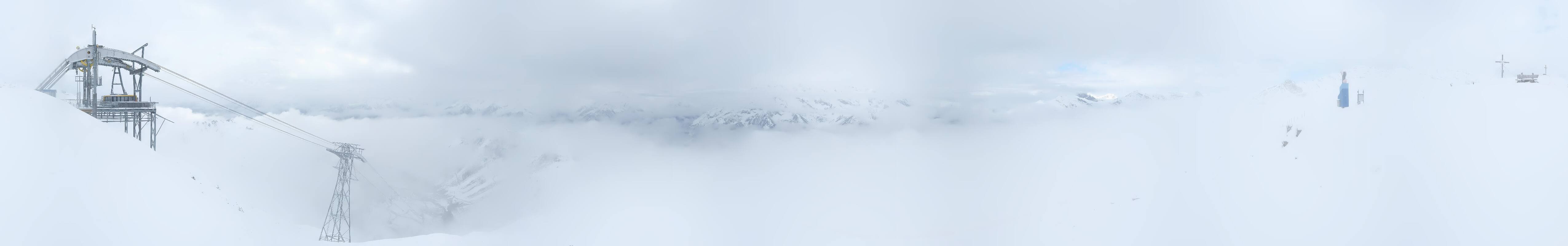 Archived image Webcam Tux - View from the Wanglspitze