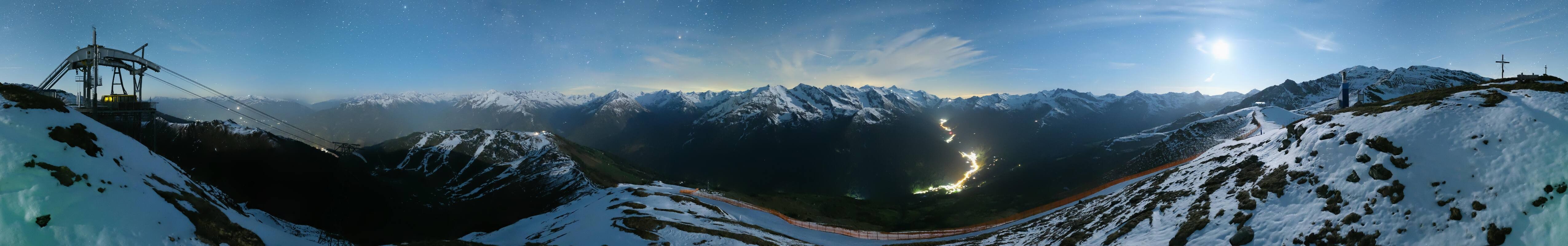 Archiv Foto Webcam Tux - Ausblick von der Wanglspitze