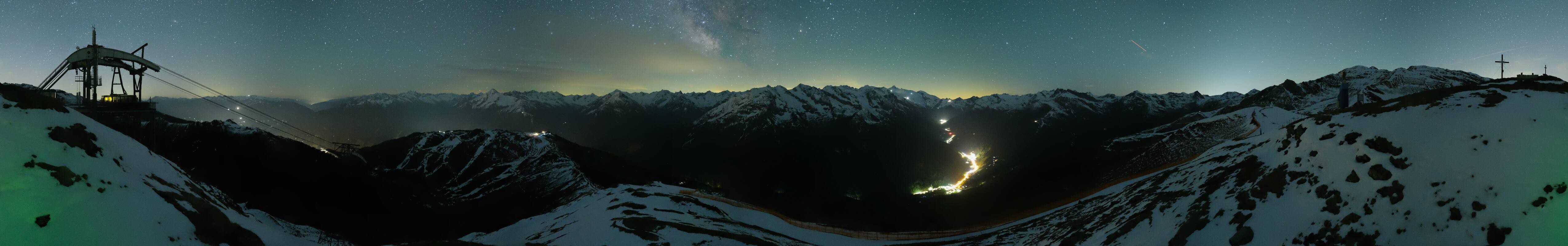 Archiv Foto Webcam Tux - Ausblick von der Wanglspitze