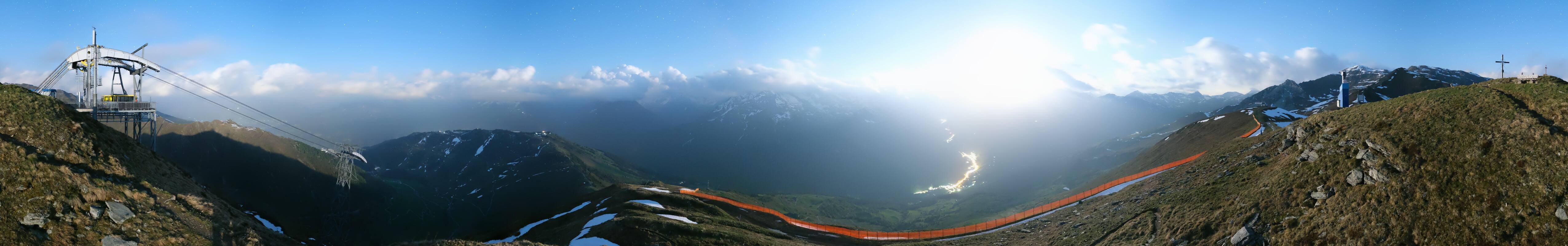 Archiv Foto Webcam Tux - Ausblick von der Wanglspitze