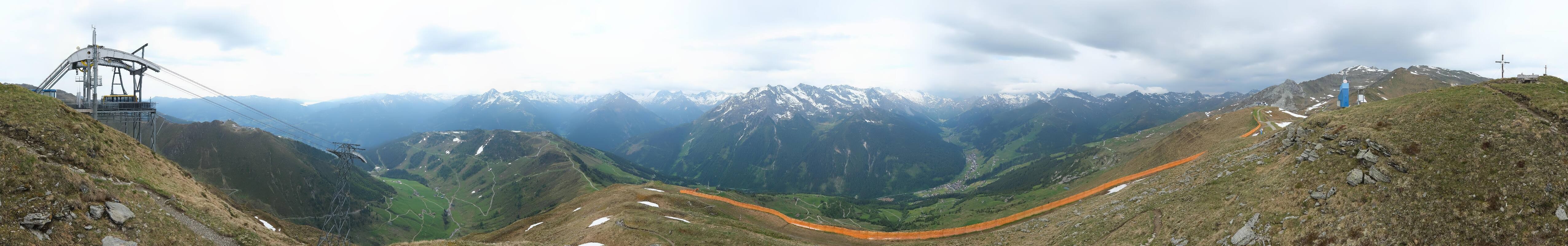 Archiv Foto Webcam Tux - Ausblick von der Wanglspitze