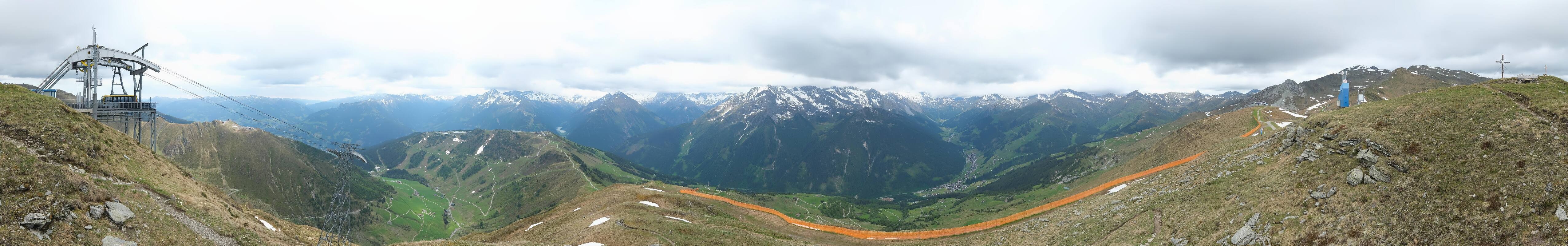 Archiv Foto Webcam Tux - Ausblick von der Wanglspitze