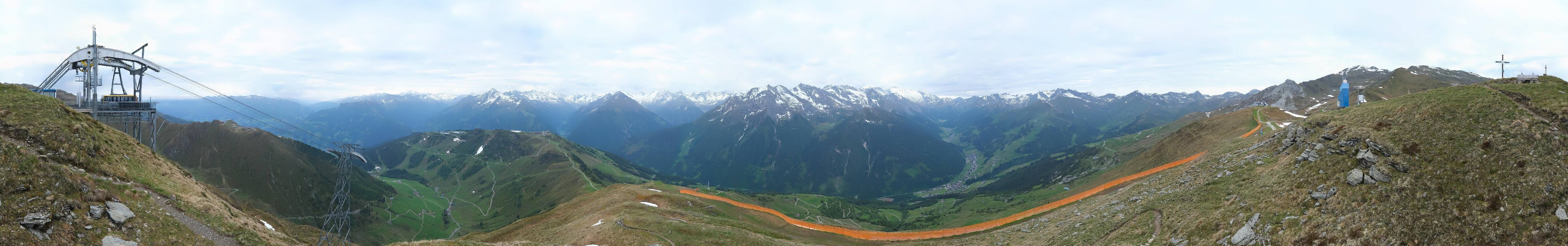 Archived image Webcam Tux - View from the Wanglspitze