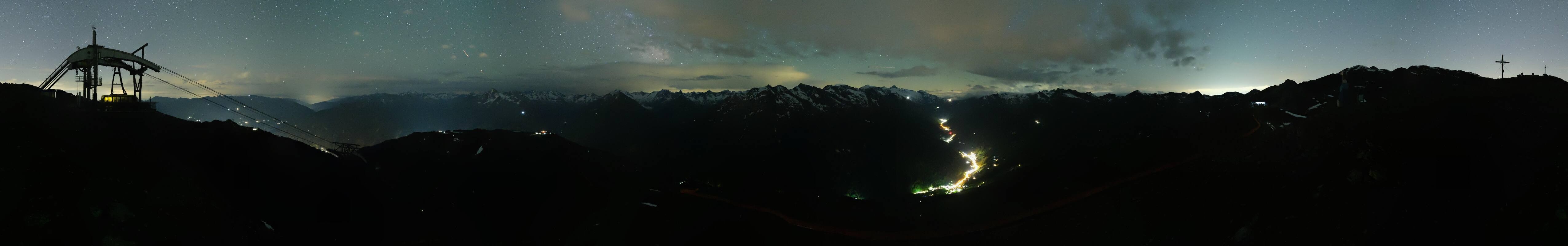 Archiv Foto Webcam Tux - Ausblick von der Wanglspitze