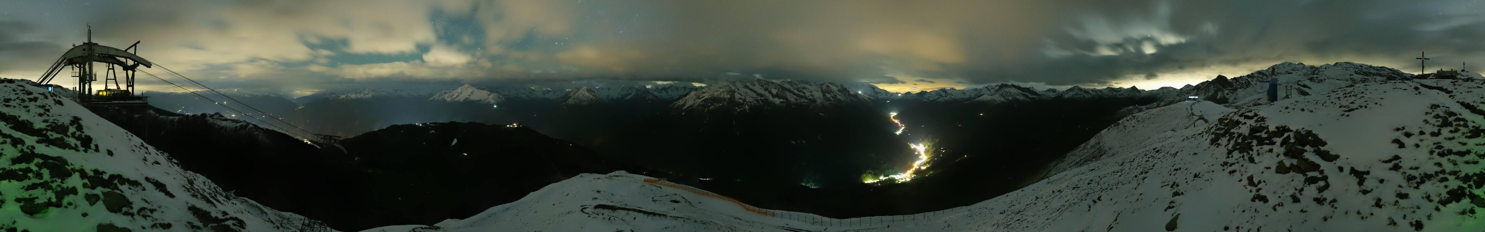 Archiv Foto Webcam Tux - Ausblick von der Wanglspitze