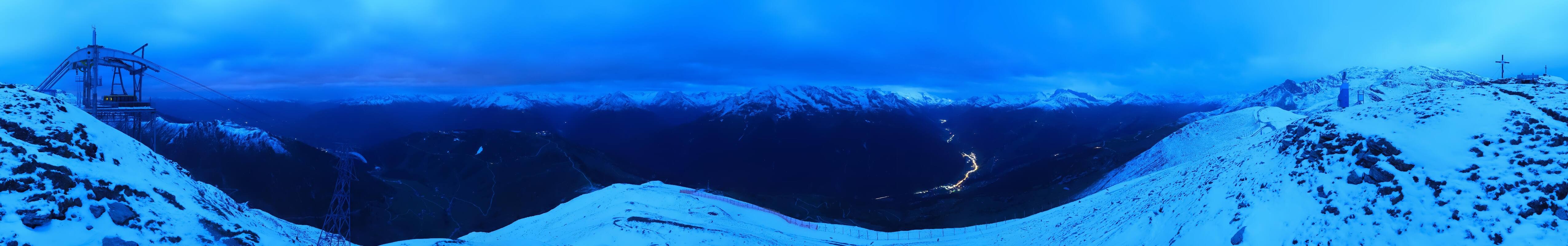 Archiv Foto Webcam Tux - Ausblick von der Wanglspitze