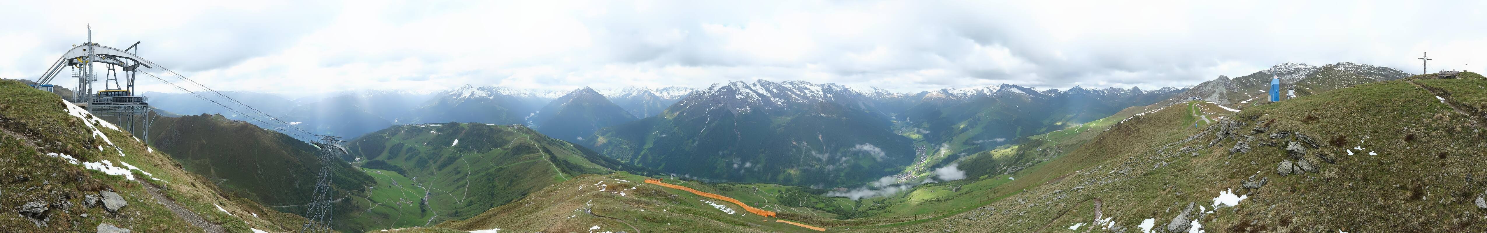 Archiv Foto Webcam Tux - Ausblick von der Wanglspitze