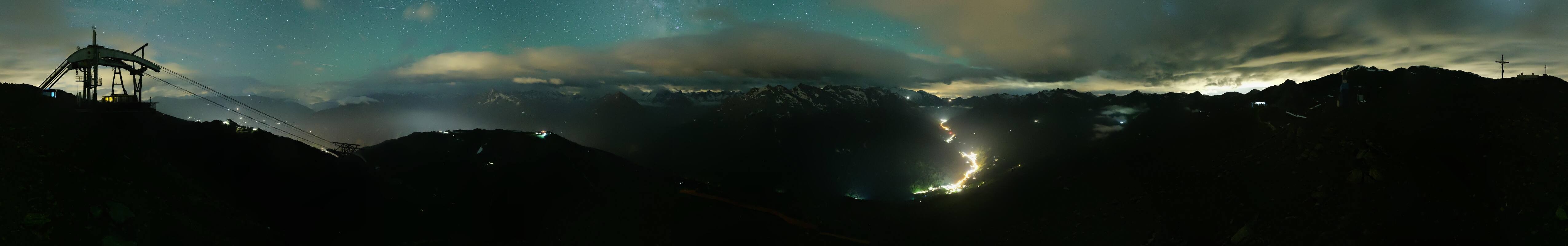 Archiv Foto Webcam Tux - Ausblick von der Wanglspitze
