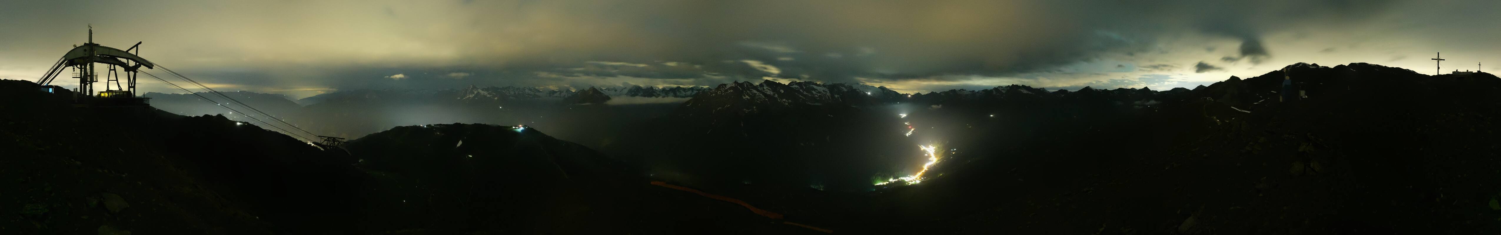 Archiv Foto Webcam Tux - Ausblick von der Wanglspitze