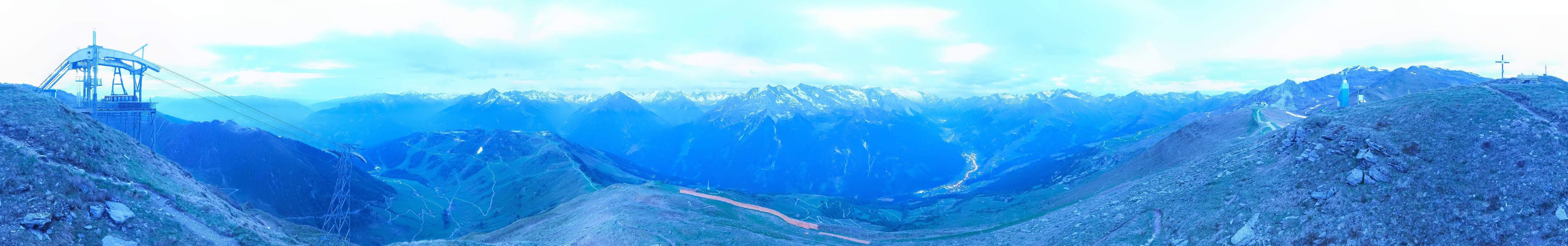 Archiv Foto Webcam Tux - Ausblick von der Wanglspitze