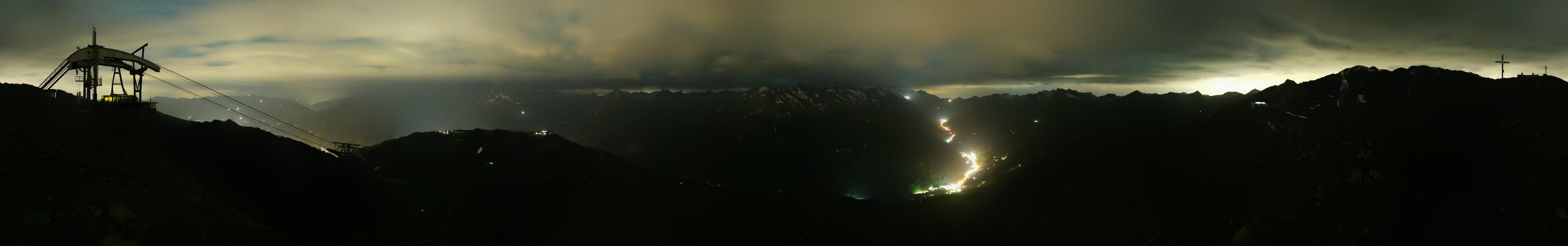 Archiv Foto Webcam Tux - Ausblick von der Wanglspitze