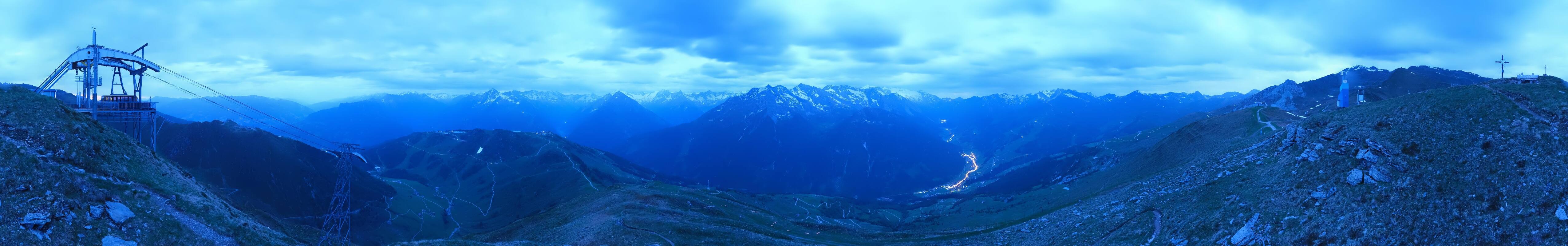 Archiv Foto Webcam Tux - Ausblick von der Wanglspitze
