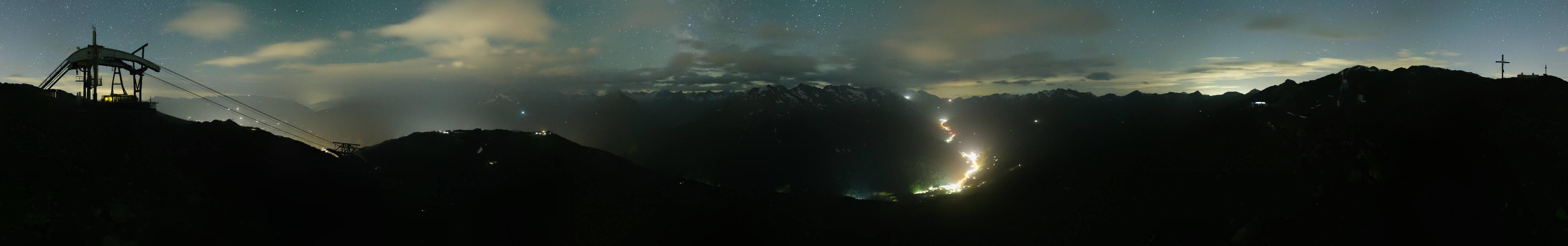 Archiv Foto Webcam Tux - Ausblick von der Wanglspitze