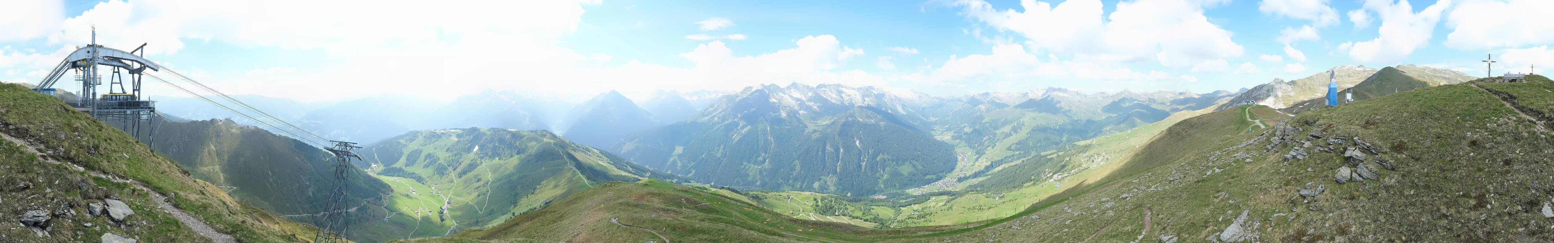 Archiv Foto Webcam Tux - Ausblick von der Wanglspitze