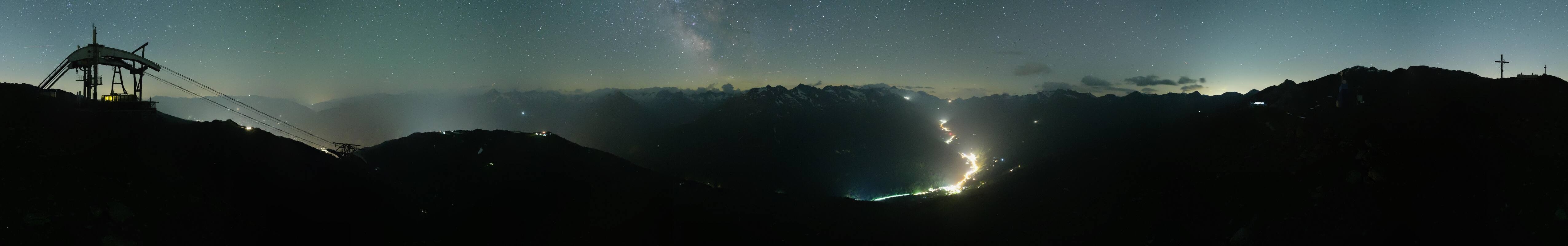 Archiv Foto Webcam Tux - Ausblick von der Wanglspitze