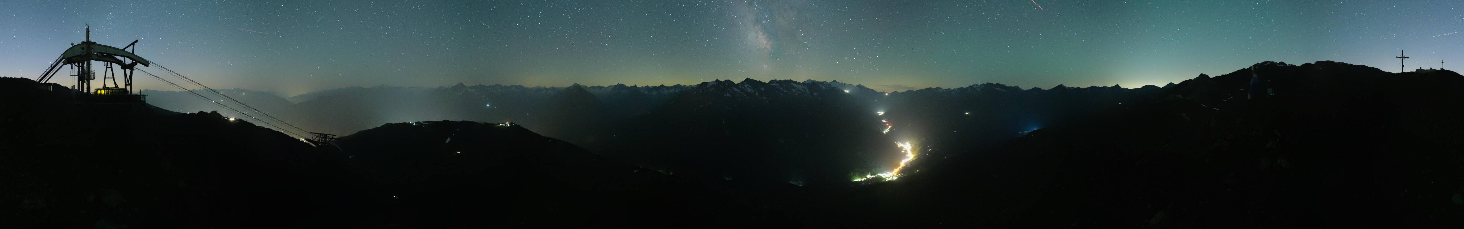 Archiv Foto Webcam Tux - Ausblick von der Wanglspitze