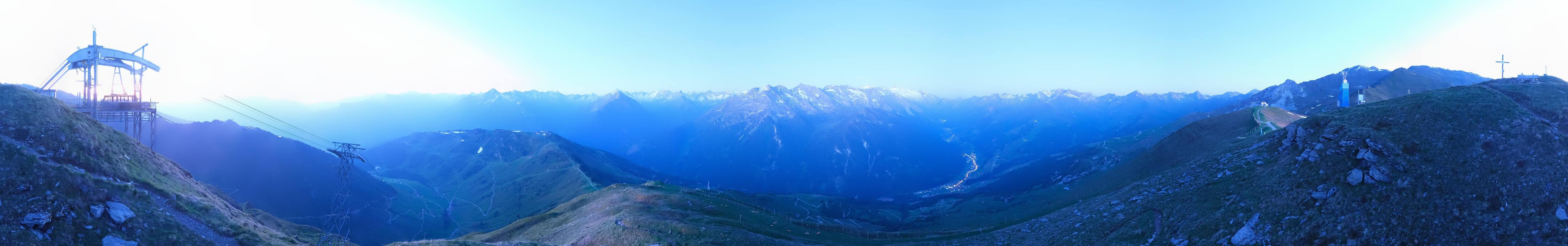 Archiv Foto Webcam Tux - Ausblick von der Wanglspitze