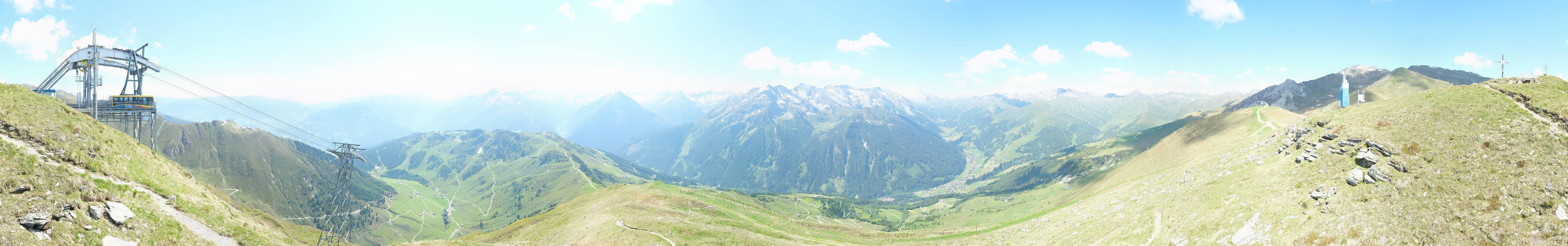 Archiv Foto Webcam Tux - Ausblick von der Wanglspitze