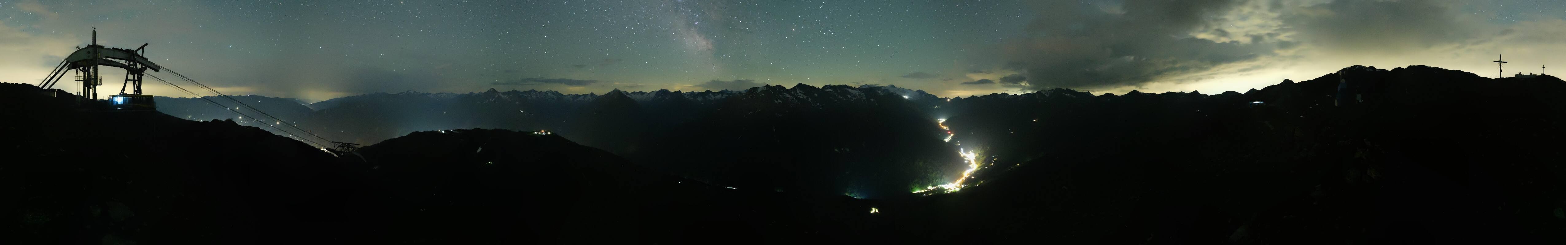 Archiv Foto Webcam Tux - Ausblick von der Wanglspitze
