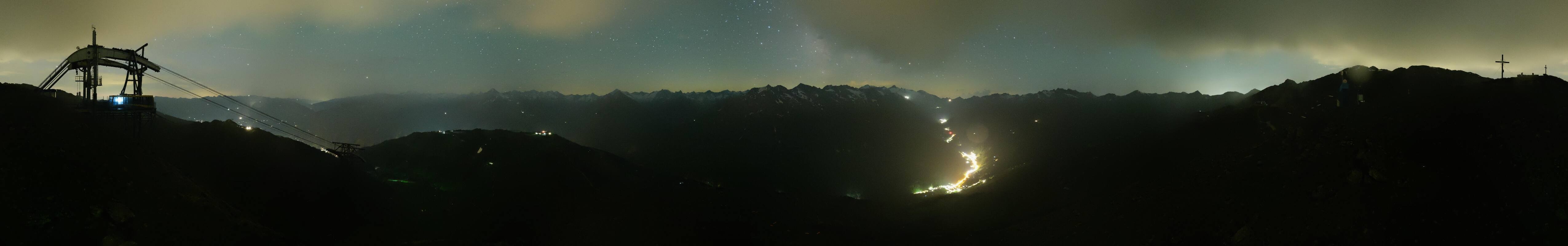 Archiv Foto Webcam Tux - Ausblick von der Wanglspitze