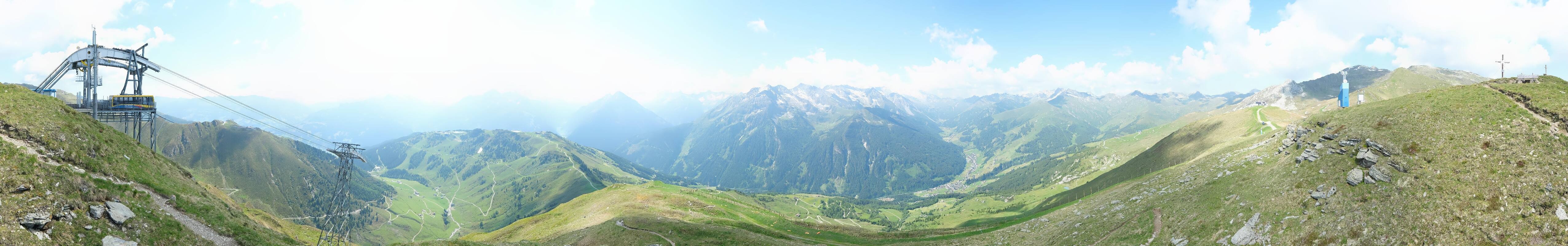 Archiv Foto Webcam Tux - Ausblick von der Wanglspitze