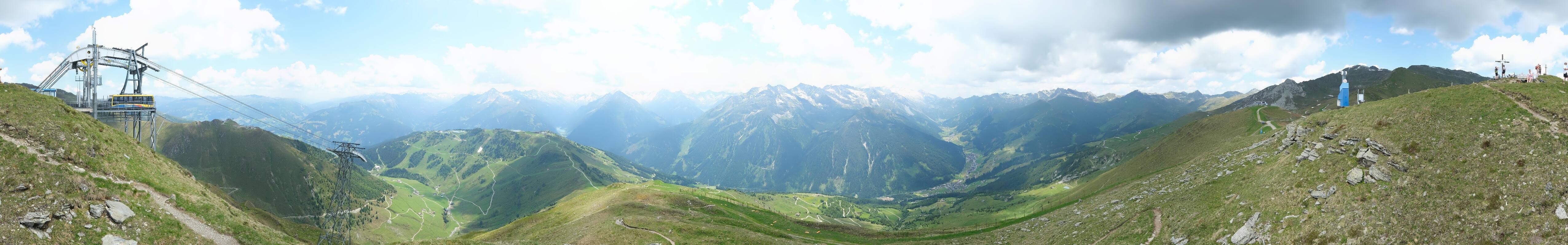 Archiv Foto Webcam Tux - Ausblick von der Wanglspitze