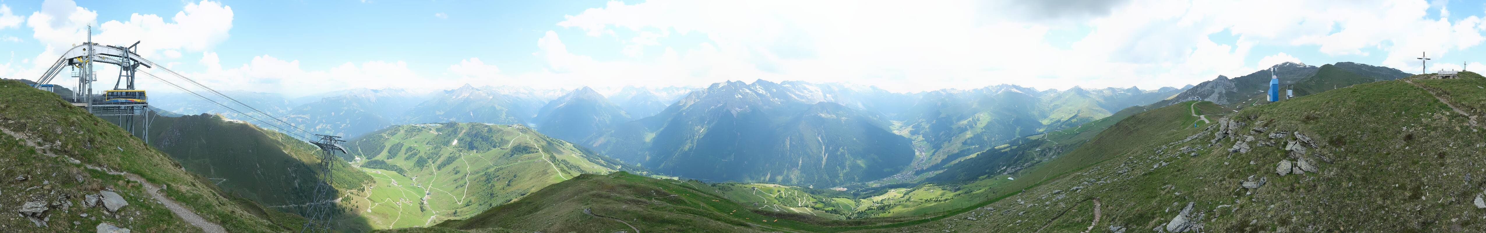Archiv Foto Webcam Tux - Ausblick von der Wanglspitze