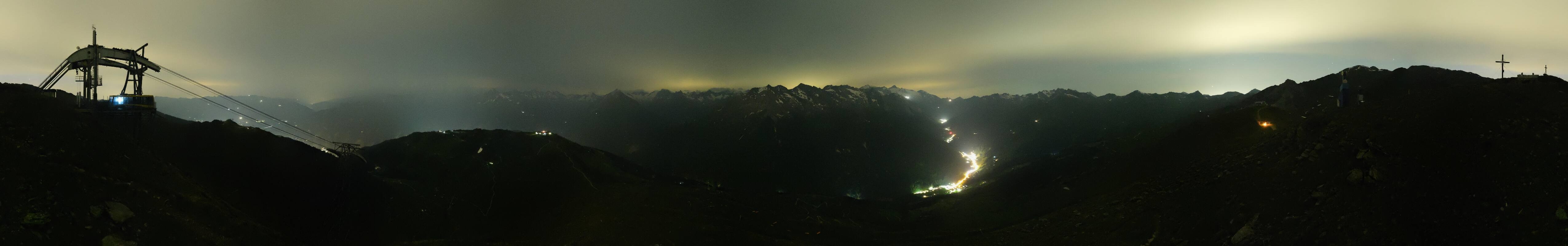 Archiv Foto Webcam Tux - Ausblick von der Wanglspitze