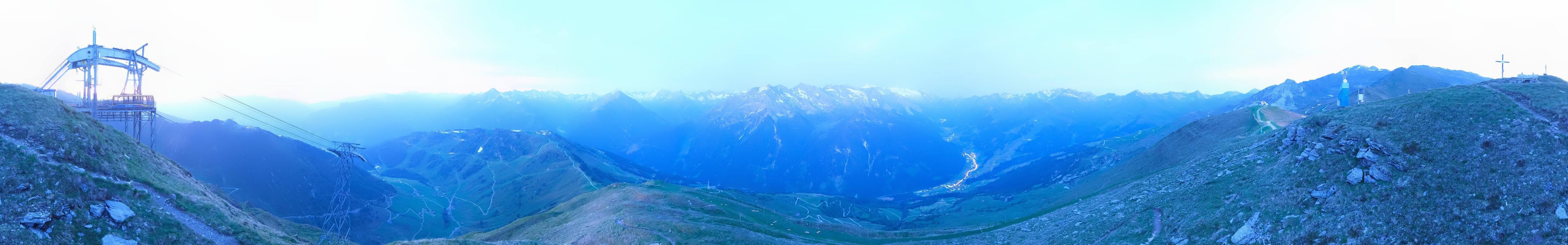 Archiv Foto Webcam Tux - Ausblick von der Wanglspitze