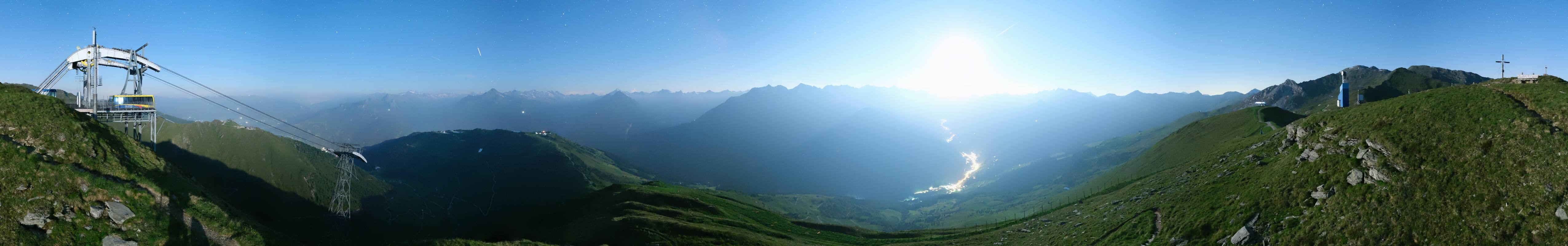 Archiv Foto Webcam Tux - Ausblick von der Wanglspitze