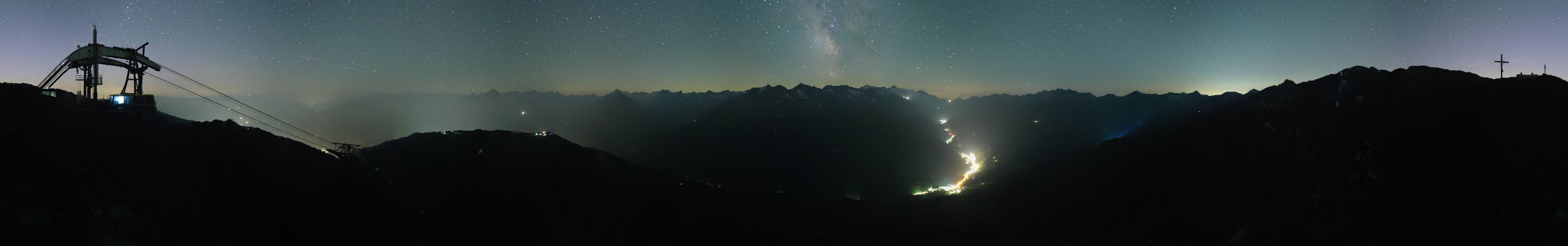 Archiv Foto Webcam Tux - Ausblick von der Wanglspitze