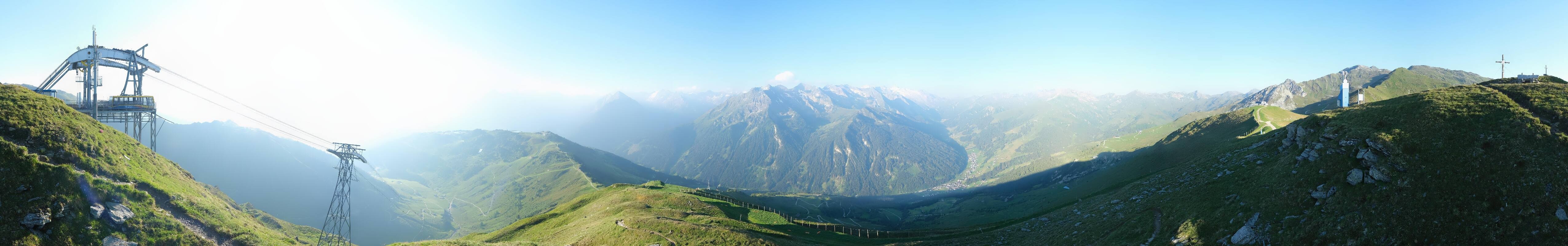 Archiv Foto Webcam Tux - Ausblick von der Wanglspitze